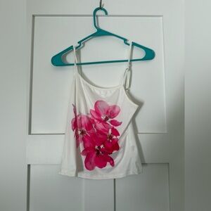 Floral tank top